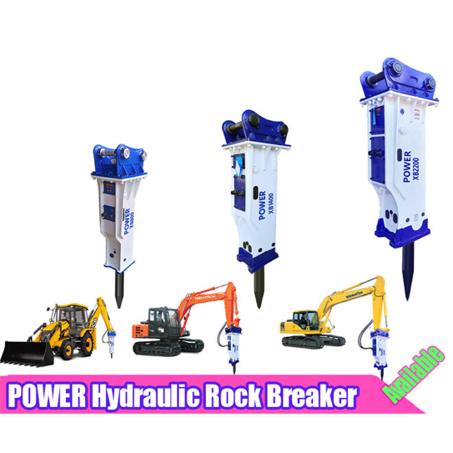 Power Hydraulic Rock Breaker New