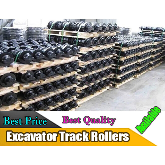 excavator track roller undercarriage
