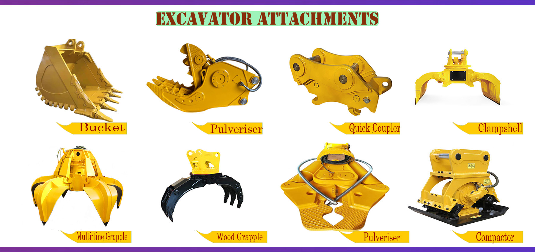 Excavators Attachments