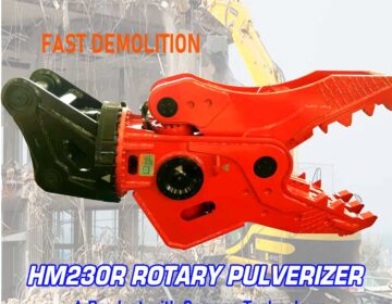 Hydraulic Rotary Pulverizer